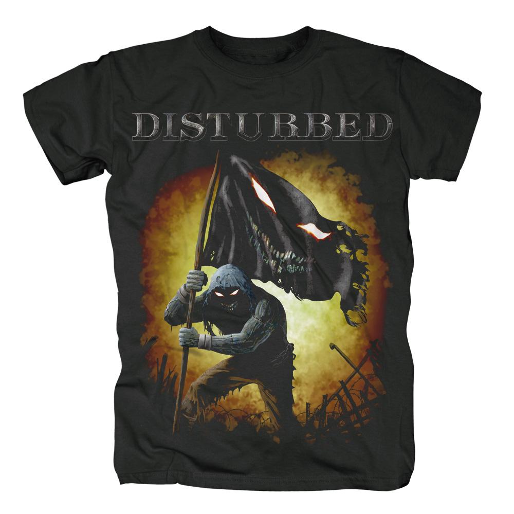 Disturbed Official Shop Face Flag Disturbed TShirt Merch